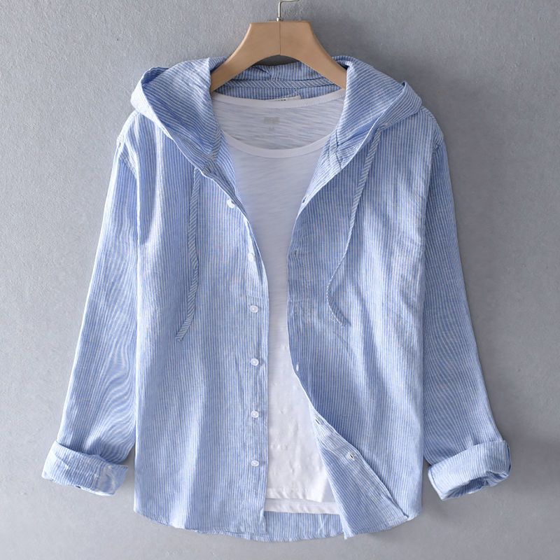 Aurel Premium Leinen-Hoodie