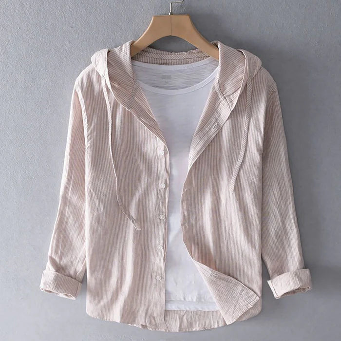 Aurel Premium Leinen-Hoodie