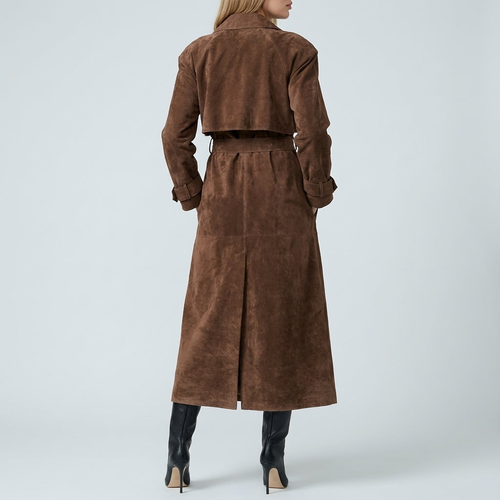 Damenjacke Winter Wildlederoptik