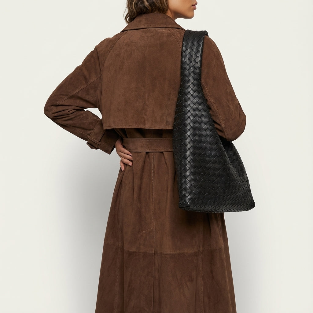 Damenjacke Winter Wildlederoptik