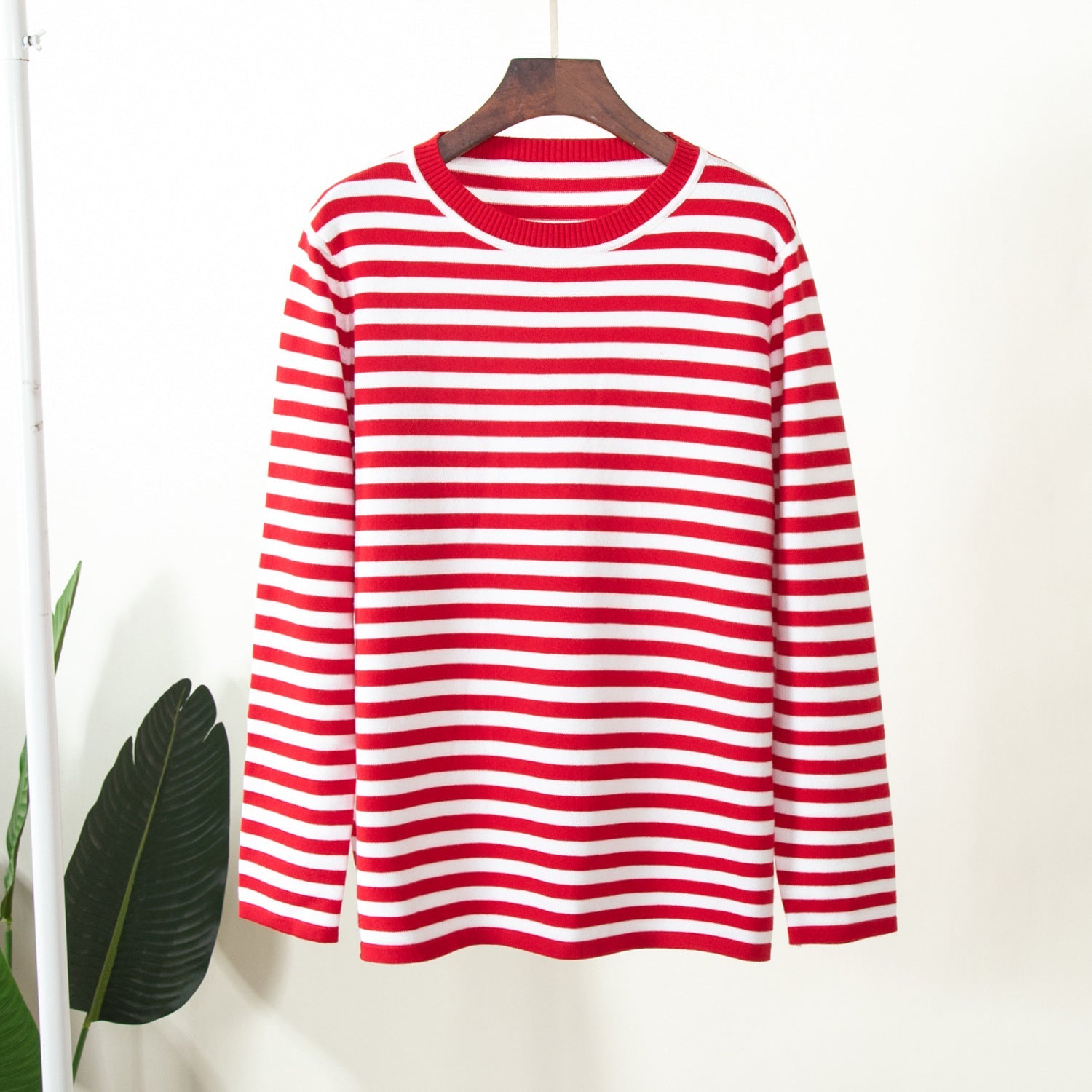 Marielle Gestreiftes Baumwollshirt