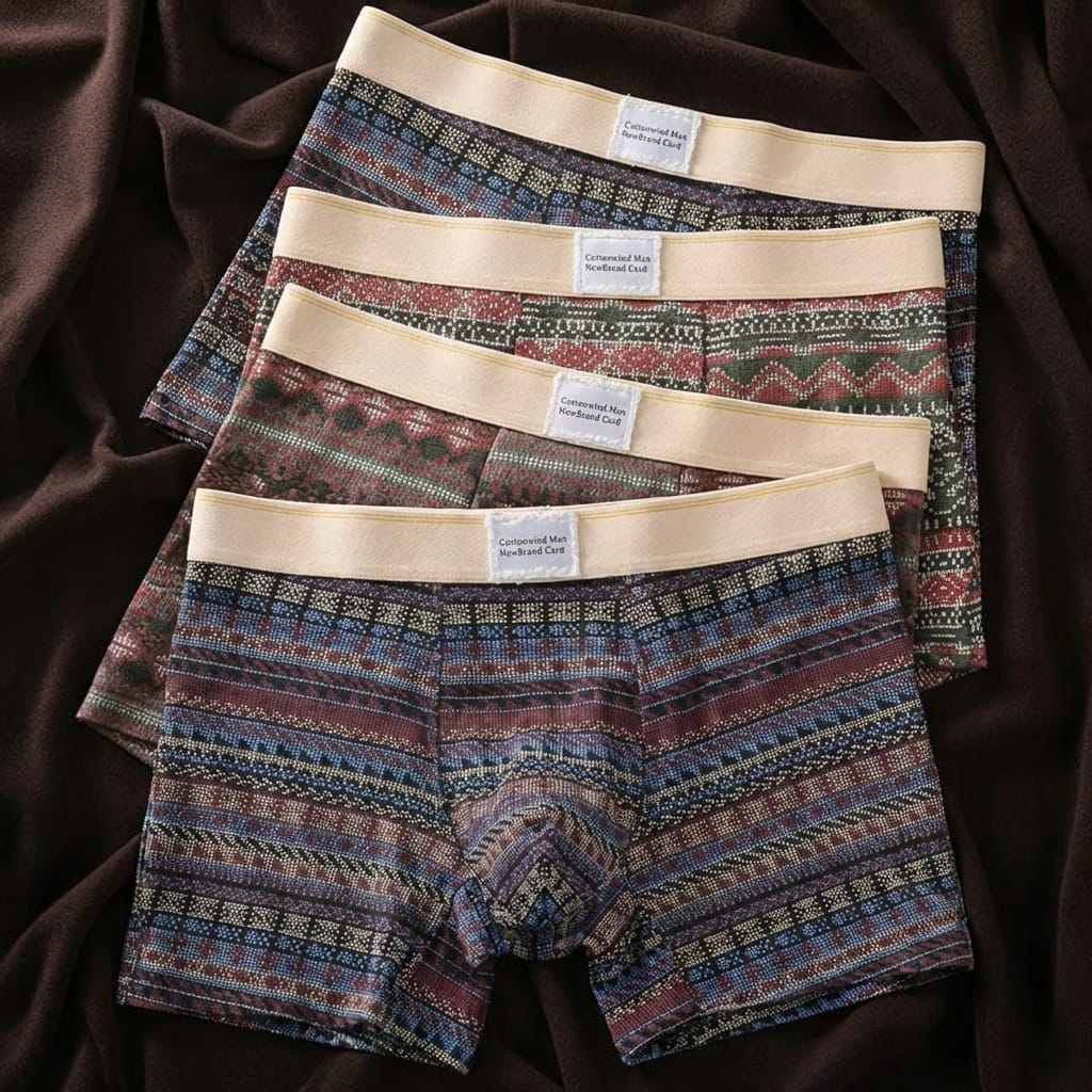 Porter Extra-Lange Baumwoll-Boxershorts